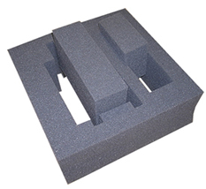 Complex foam part multi-component protective foam packaging