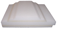 Multiple foam type three dimensional layer foam